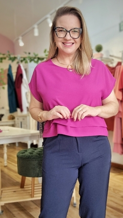 Blusa Camila Fúcsia - comprar online