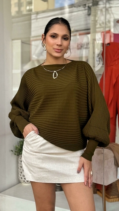 BLUSA MORCEGO TRICOT - Santa Saia