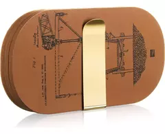 Set Posavasos Y Botellas De Cuero Vacu Vin