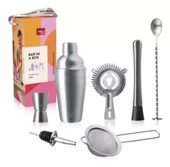 Vacu Vin Bar In Box X7 Set Bartender Profesional Coctelería 550ml