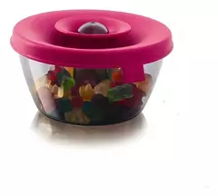 Frasco Hermético Vacu Vin Popsome 450ml cierre hermético silicona para Azúcar, Especias, etc