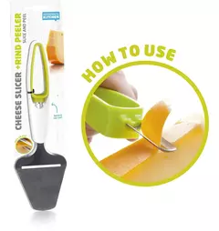 Cortador + Pelador De Quesos Tomorrow Kitchen Holanda Blanco/verde