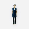 AVENTAL BATA GOLA V EM OXFORD REF.101 - Uniformes 25