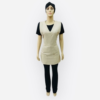 AVENTAL BATA GOLA V EM OXFORD REF.101 - comprar online