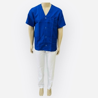 JALECO SEM GOLA OXFORD DIVERSAS CORES REF. 126 - comprar online