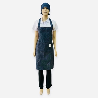 AVENTAL ATENDIMENTO JEANS COM OU SEM DETALHE REF.078 - comprar online