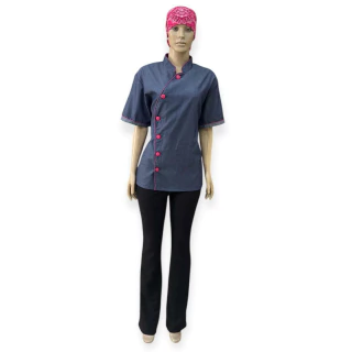 DOLMA MANGA CURTA FLORAL ou JEANS UNISSEX REF.016 - comprar online