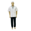 CAMISA MANGA CURTA BRIM COZINHA OU PRODUÇÃO REF. 091 na internet