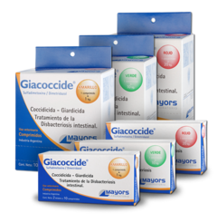 Giacoccide - Coccidicida - Giardicida en comprimidos a base de Dimetridazol y Sulfadimetoxina - tienda online