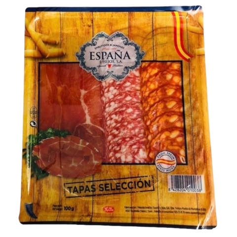 Tapas selección España e Hijos x100 grs