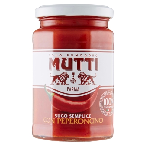 Sugo Semplice con Peperoncino Mutti x280gr