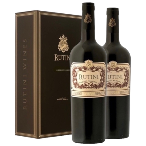 Rutini Cabernet/Malbec Estuche 2x750 ml