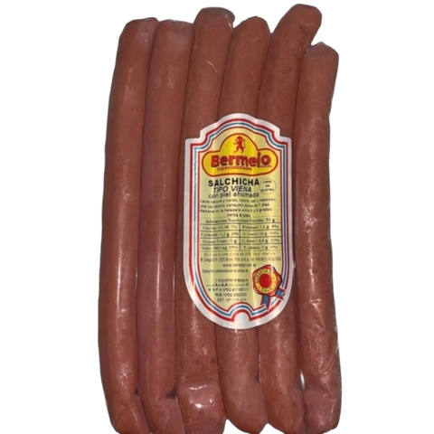 Salchicha tipo Viena Bermejo (sin TACC) x350grs