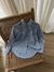 CAMISA FRANCA CELESTE - SHOP - VERO FOREST