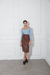 FALDA GRETA CHOCOLATE