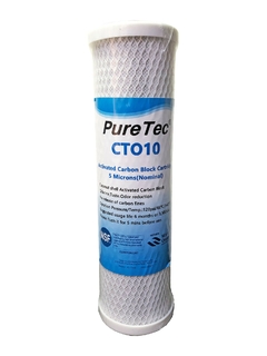 Carvao Ativado Pure Tec Compacto Carcaça 10 -5 Micras