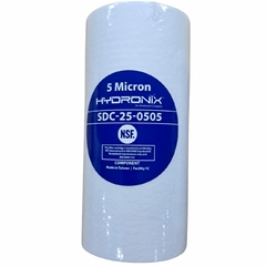 Filtro Polipropileno Liso Hydronix Sdc25-0505 Nsf - comprar online