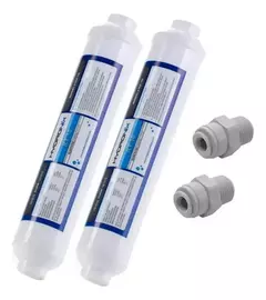 Kit 2 Filtros Externos Hydronix ICF-10 para Geladeira Side by Side 1/4” – Com 2 Conectores Rápidos na internet