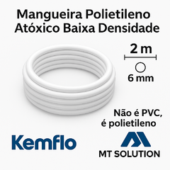 Imagem do Kit Instalação para Filtro e Purificador de Água + Mangueira 2 Metros