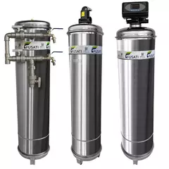 Filtro para Água Potável Retrolavável Mediterrâneo 3,0 m³/h – Inox 316 com Válvula Automática - loja online