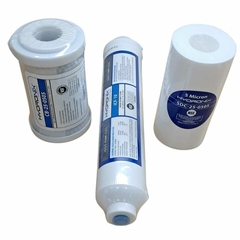 Kit Refil Filtro De Bancada Kemflo Duplimax 5" Exclusive Home Kemflo na internet