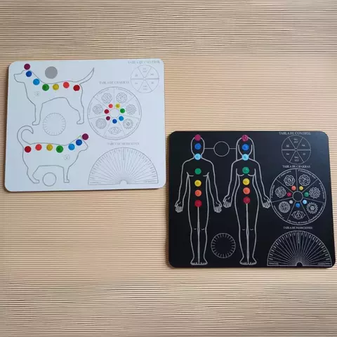 Tablero chakras rectangular