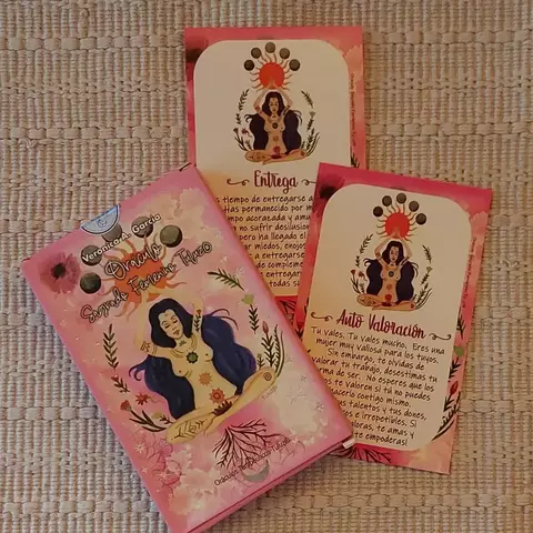 Oráculo de sanación sagrado femenino - comprar online