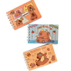 Livro De Colorir Espiral Capivaras Cute – Modelo Carro - comprar online