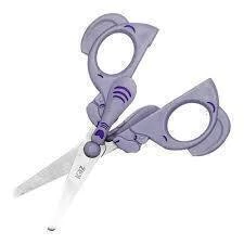 Tesourinha Escolar Kaz 13cm Elefante – Coleção Tesouras Fofas na internet