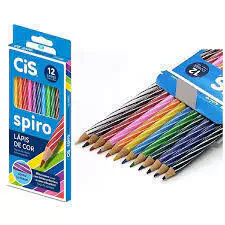 Lápis de Cor Cis Spiro com 12 Cores - comprar online