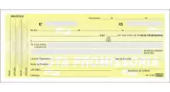 Bloco de Nota Promissória Tilibra - 50 Folhas - Formato 147 mm x 63 mm na internet