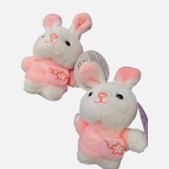 Chaveiro Coelho Bolsa Em Pelúcia - FM Decorações na internet