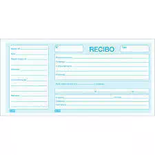 Recibo Comercial com Canhoto Tilibra - 50 Folhas - Formato 206 mm x 105 mm - comprar online