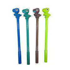 Caneta Decorativa Dinossauro - Ponta Fina Preta - Cores Sortidas - comprar online