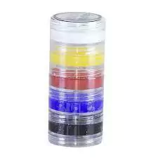Tinta Cremosa Facial Colormake - Kit 5 Núcleos (4g Cada Pote) na internet