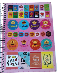 Caderno 10 Matérias Love Me + You 200 Folhas Máxima 200mm x 275mm na internet