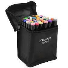 Canetas Marcadoras Touch 36 Cores C/ Estojo - comprar online