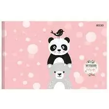 Caderno De Caligrafia "My Friend" - 48 Folhas - Rosa E Preto - JHL Variedades Papelaria