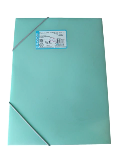 Pasta Aba Elástico Lolipop Sem Dorso Tamanho A4 Plascony Verde - comprar online