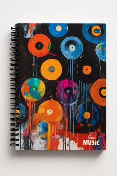 Caderno Universitário 1 Matéria Jandaia Soul Music – 80 folhas