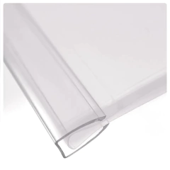 Pasta Canaleta Escolar Office A4 Transparente - comprar online