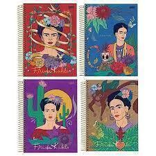 Caderno Universitário 1 Matéria Jandaia Frida Kahlo – 80 Folhas na internet