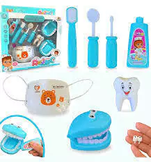 Kit Dentista Infantil Pequeno Médico - 8 Peças - comprar online
