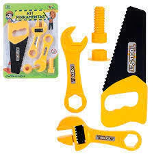Kit Ferramentas Infantil 5 Peças - comprar online