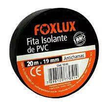 Fita Isolante de PVC Foxlux 20m x 19mm - Antichamas na internet