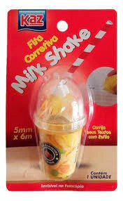 Fita Corretiva Milk Shake Kaz 5mm x 6m - JHL Variedades Papelaria
