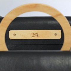 Bandolera Plisa Negra - comprar online
