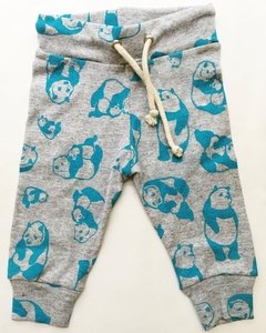 Pantalón Panda turquesa