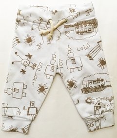 Pantalón Dibujos gris