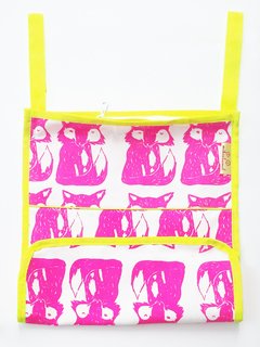 Organizador cochecito Zorro fucsia - Mibeshamel